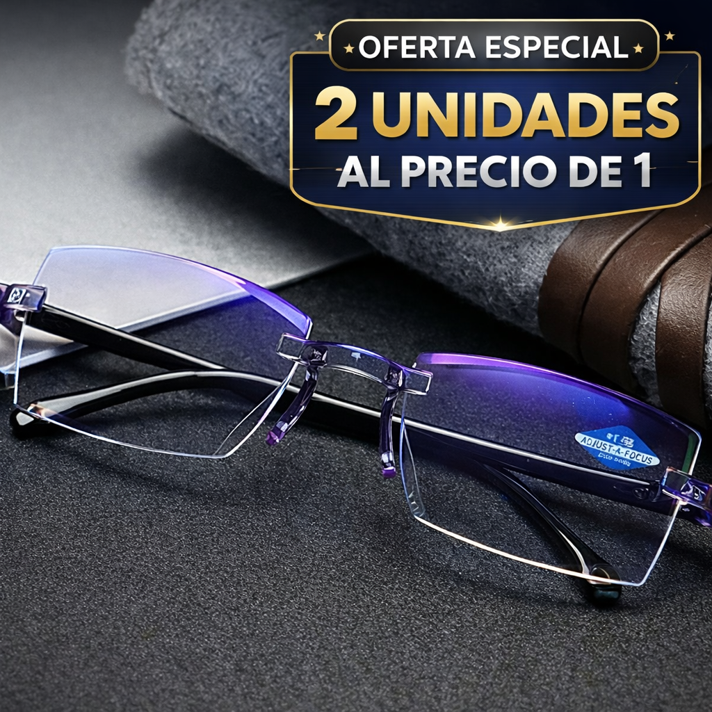 Gafas multifocales auto graduables