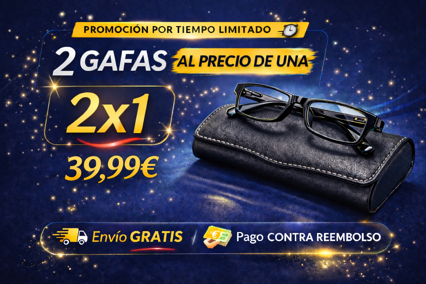 gafas multifocales autorregulable ( 2X1 )